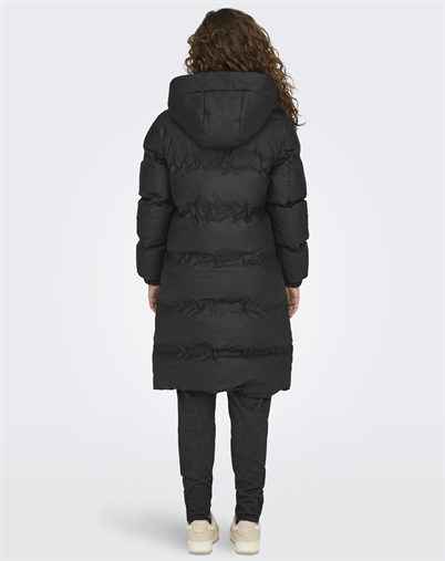  Only - ONLLea Rain Puffer Jakke - Black